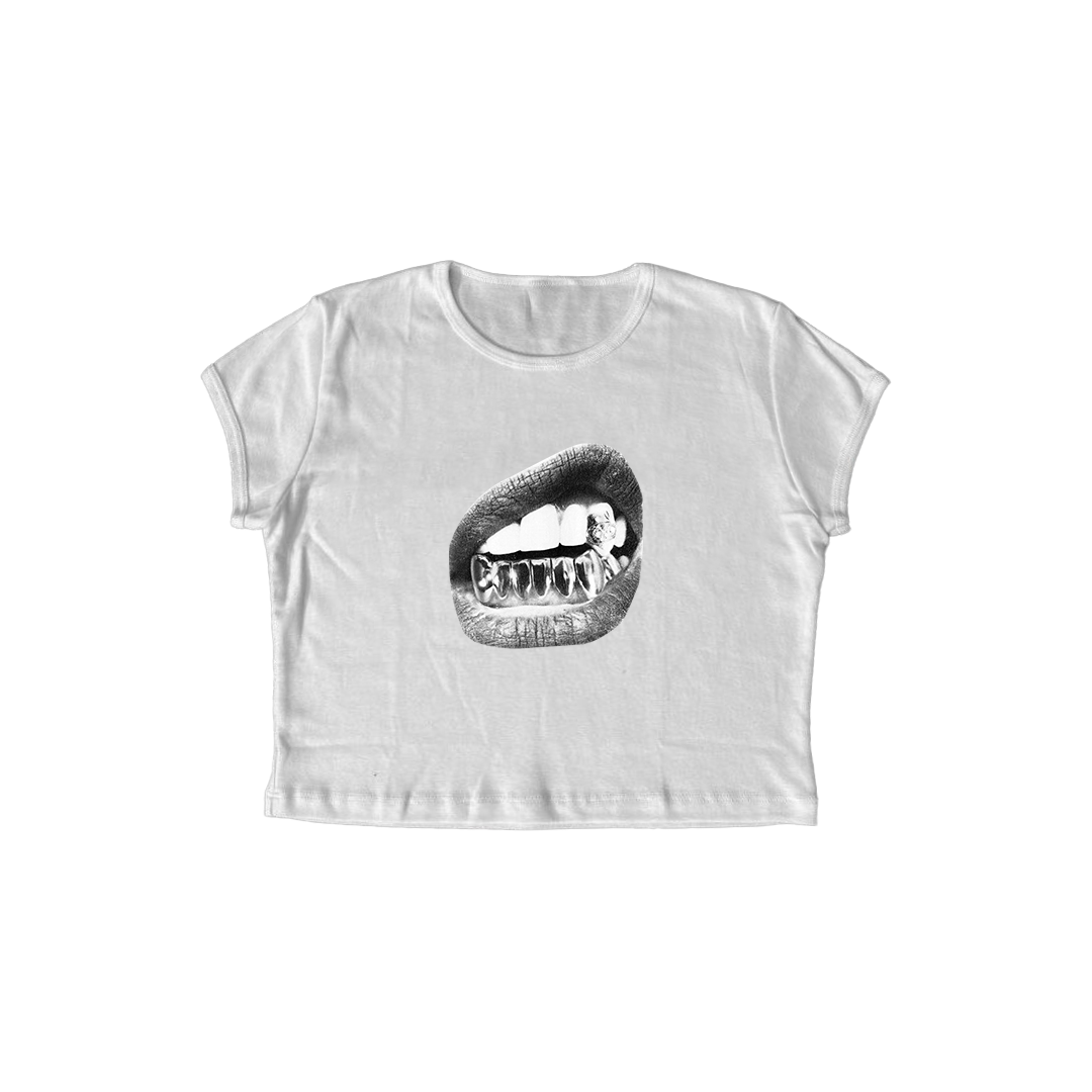 BABY TEE "lips"