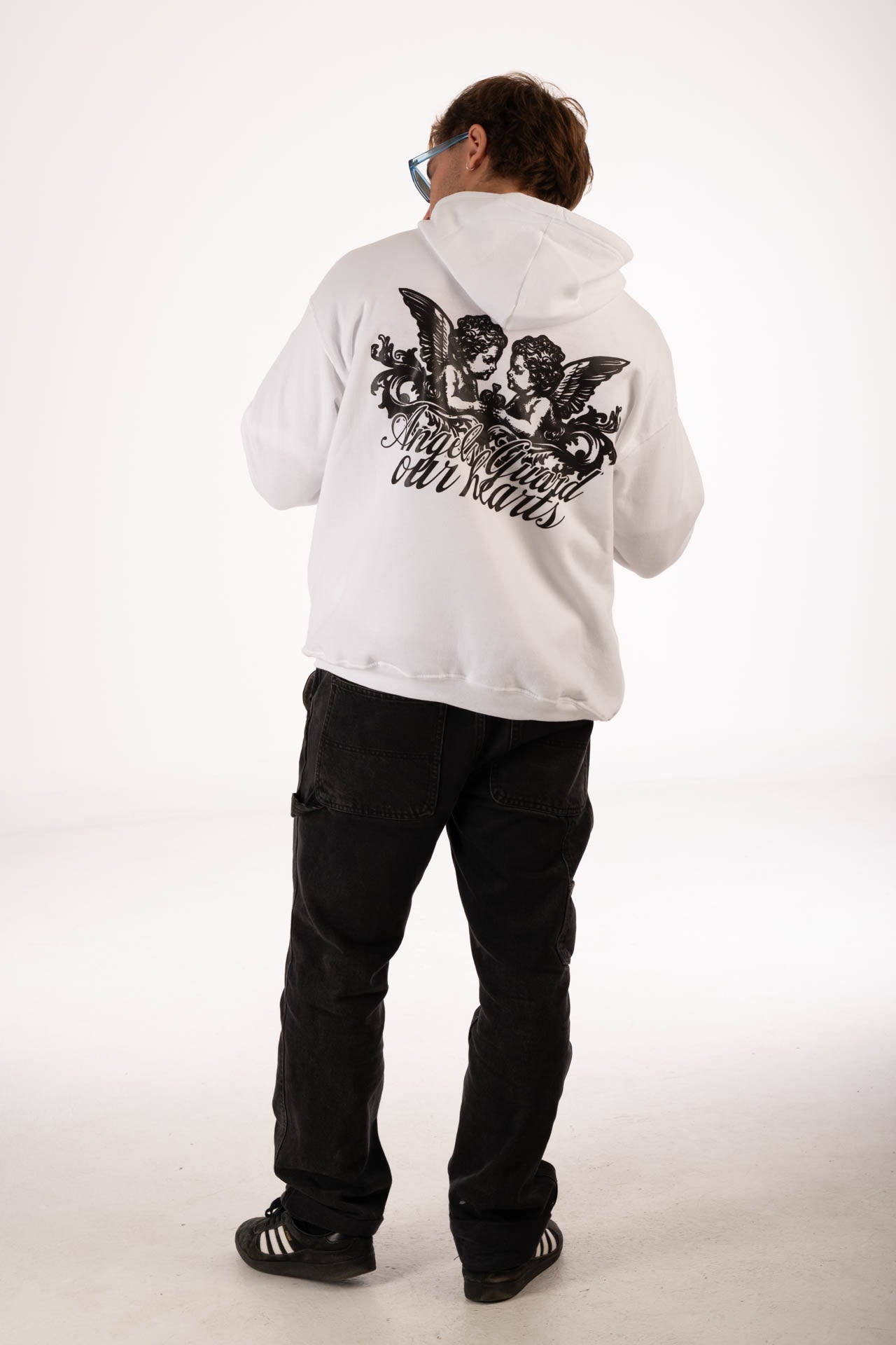 HOODIE "ANGELS" COLOR BLANCO