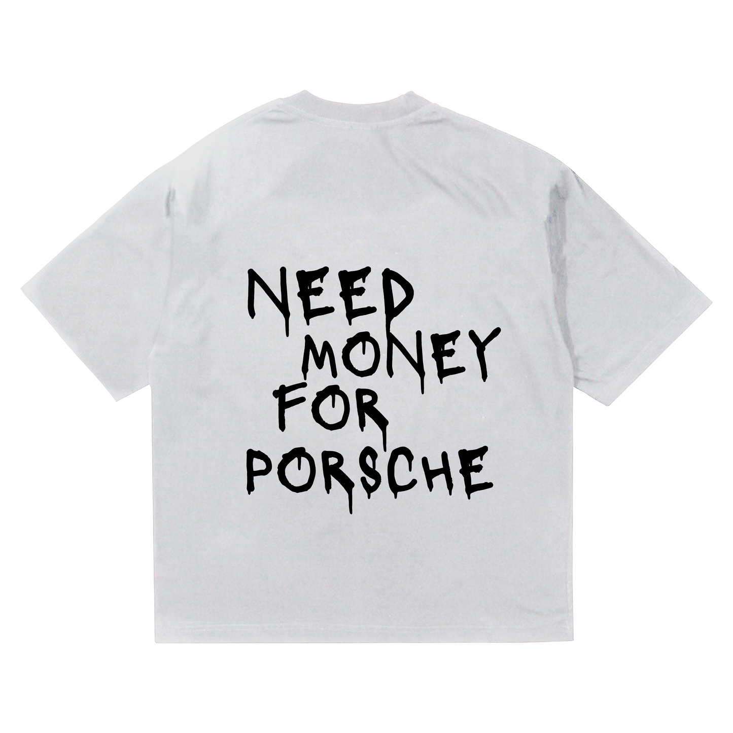 REMERA NEED MONEY BLANCA