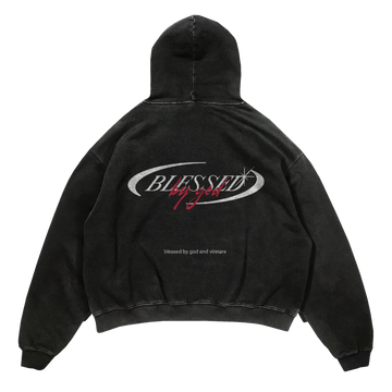 HOODIE "BLESSED" NEGRO