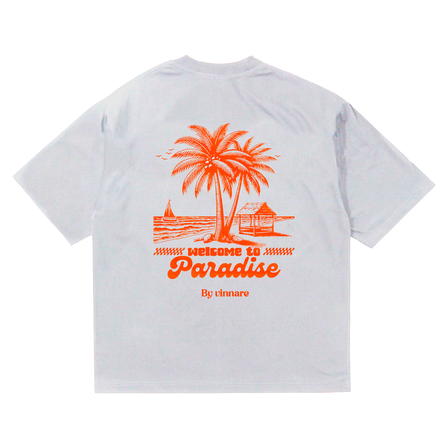 REMERA PARADISE(BLANCA)