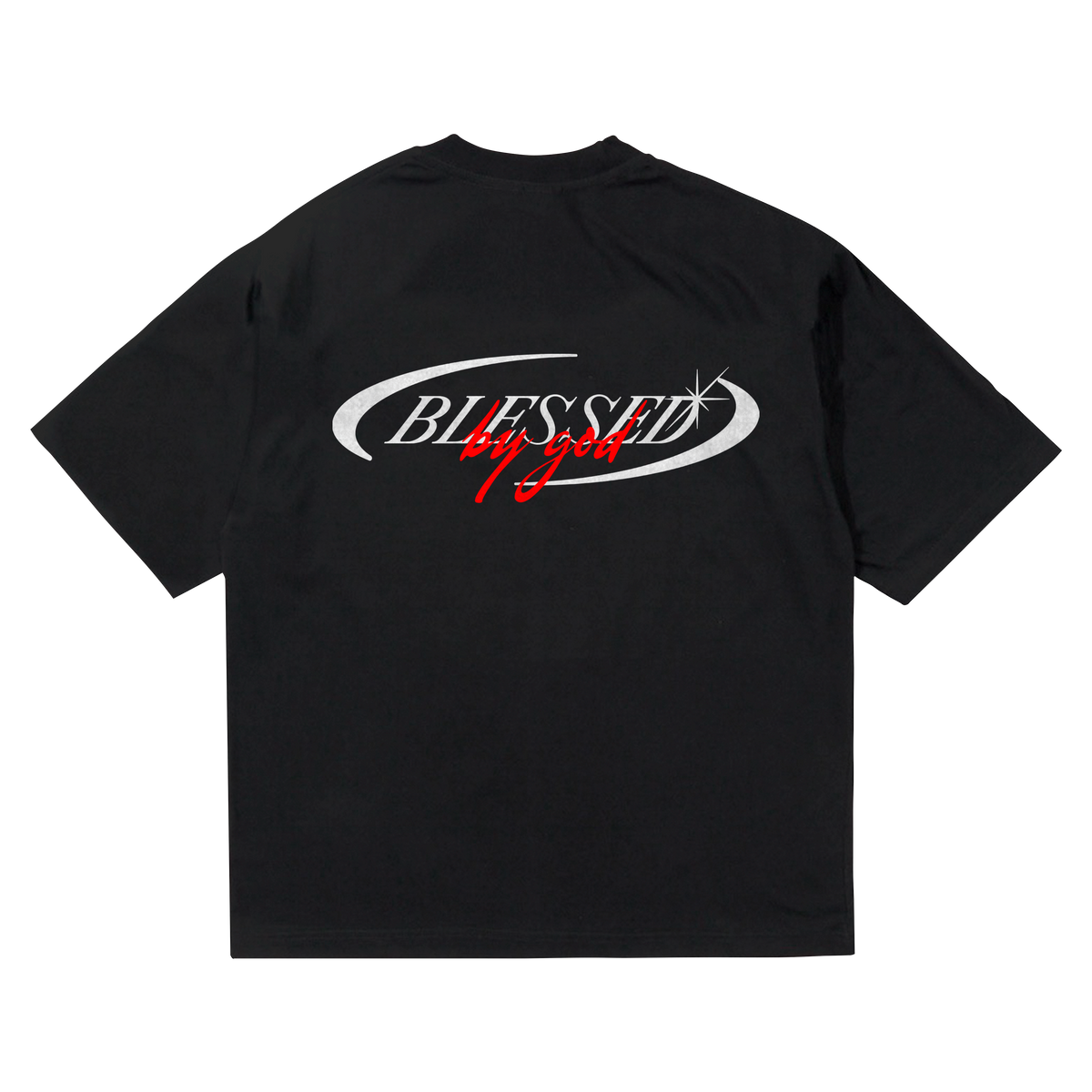 REMERA OVERSIZE "Blessed"