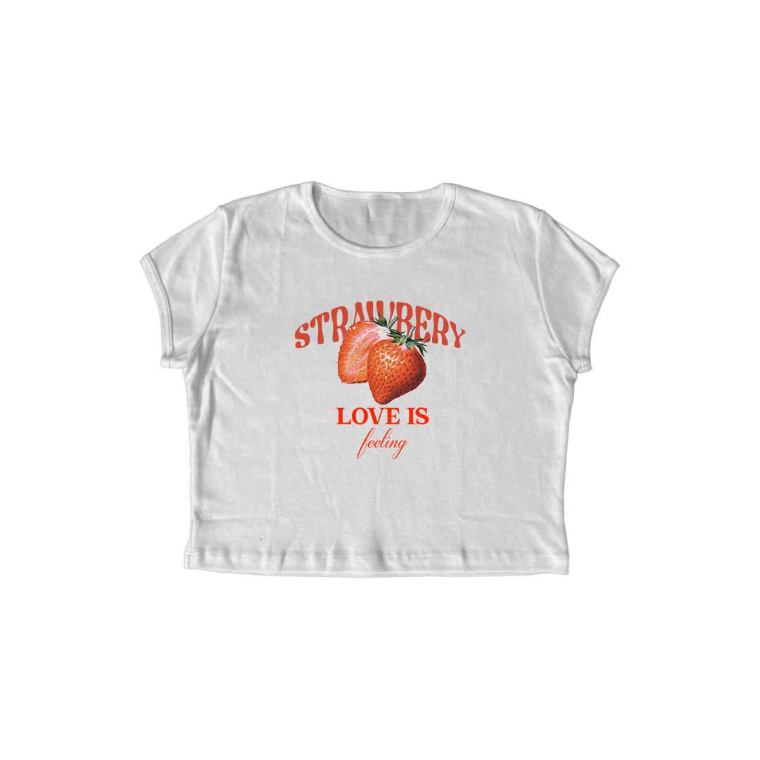 BABY TEE "Strawberry"