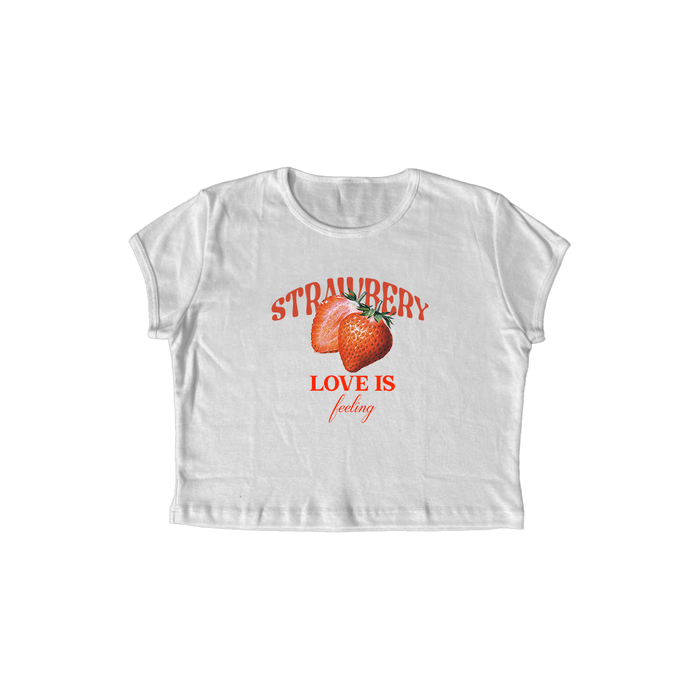 BABY TEE "Strawberry"