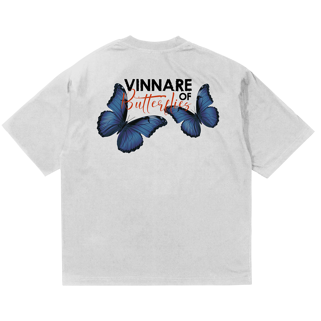 Remera BLANCA Vinnare butterfly