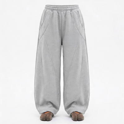 PANTALON DEPORTIVO BAGGY (Gris)