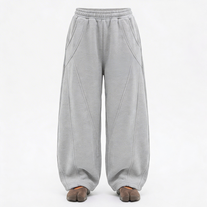 PANTALON DEPORTIVO BAGGY (Gris)