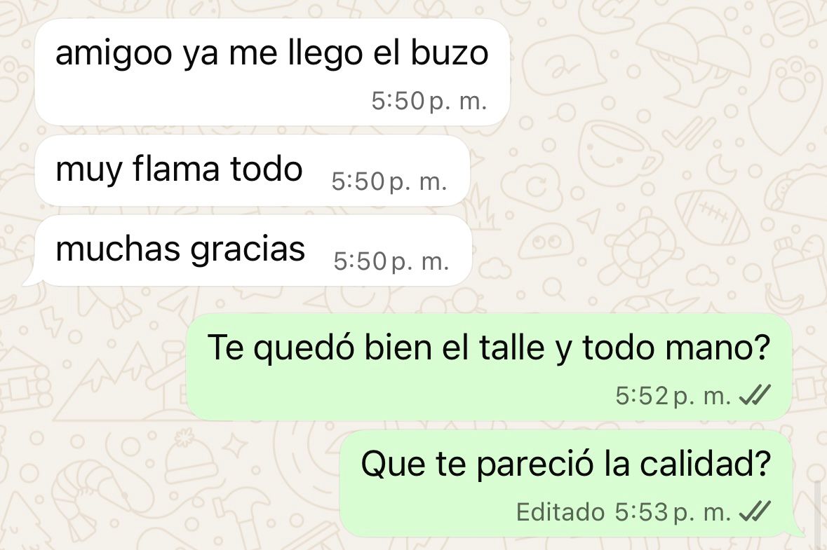 Reseña de cliente