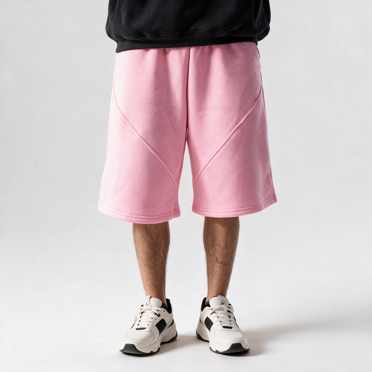 BERMUDA BAGGY ROSADO PASTEL