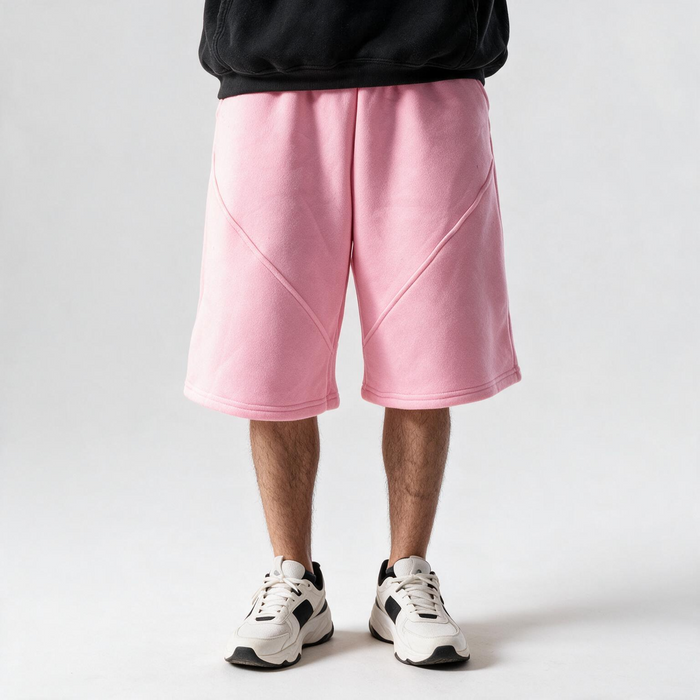 BERMUDA BAGGY ROSADO PASTEL