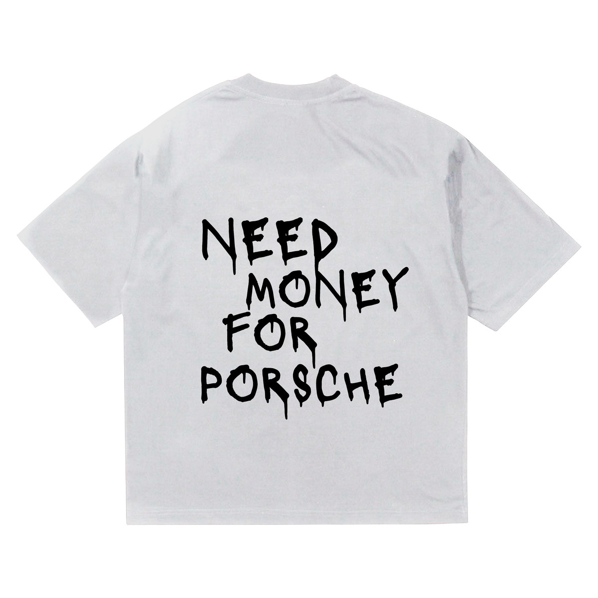 REMERA NEED MONEY BLANCA