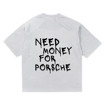 REMERA NEED MONEY BLANCA