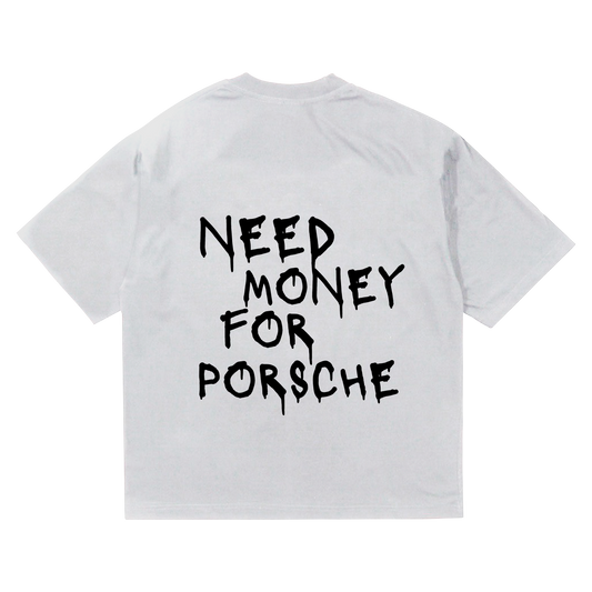 REMERA NEED MONEY BLANCA