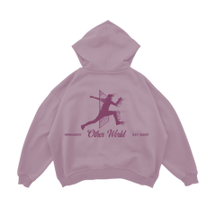 HOODIE ROSADO PASTEL WORD