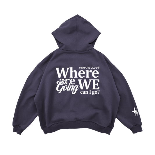 HOODIE GOING  AZUL MARINO