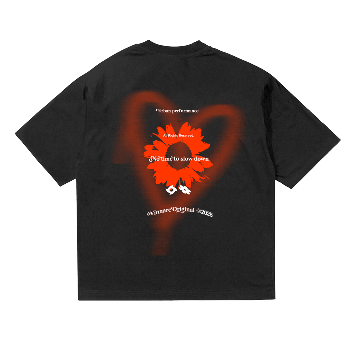 Remera Oversize No time