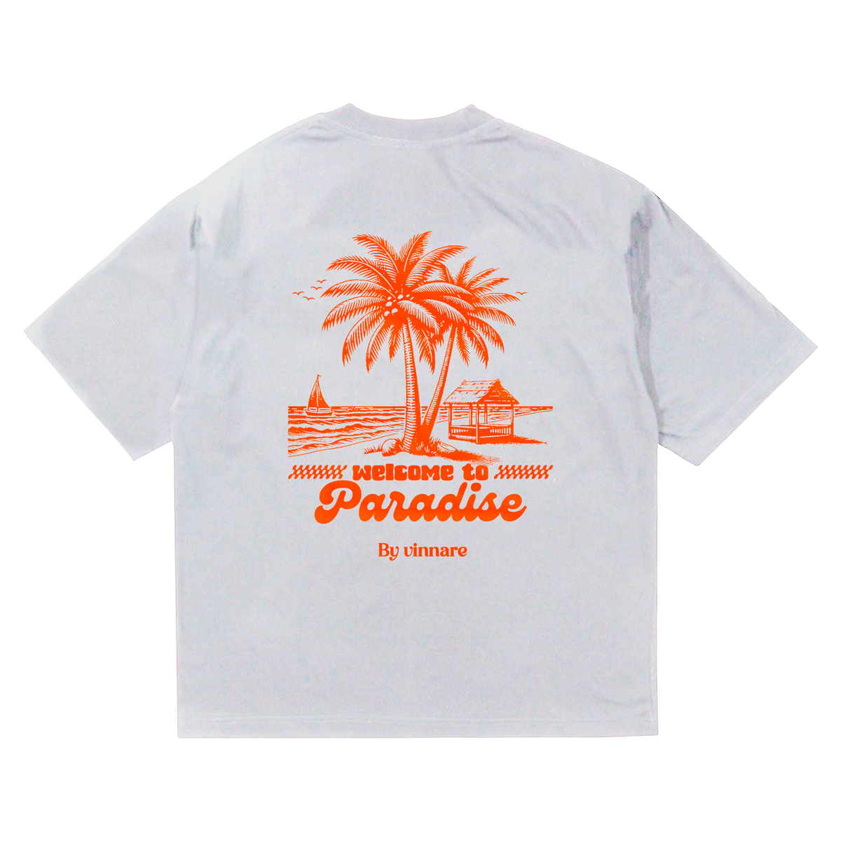 REMERA PARADISE(BLANCA)