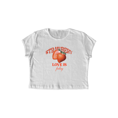 BABY TEE "Strawberry"