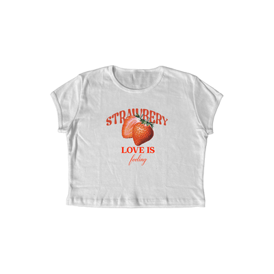 BABY TEE "Strawberry"