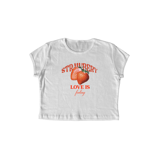 BABY TEE "Strawberry"