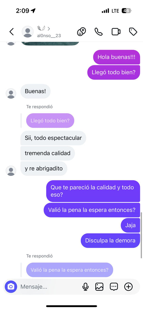 Reseña de cliente