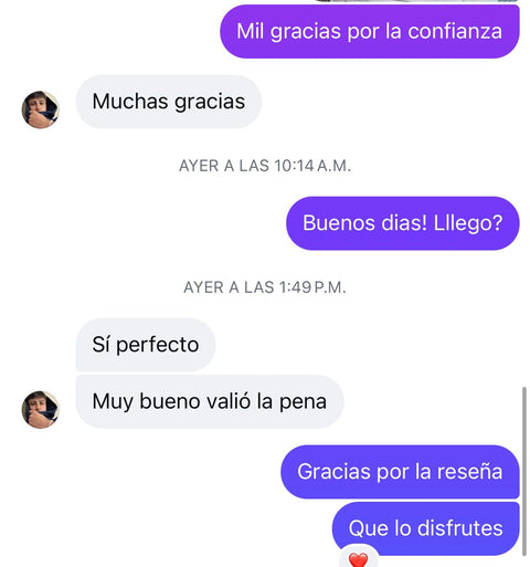 Reseña de cliente