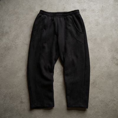 PANTALON DEPORTIVO BAGGY  (Negro)