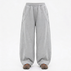 PANTALON DEPORTIVO BAGGY  (Gris)