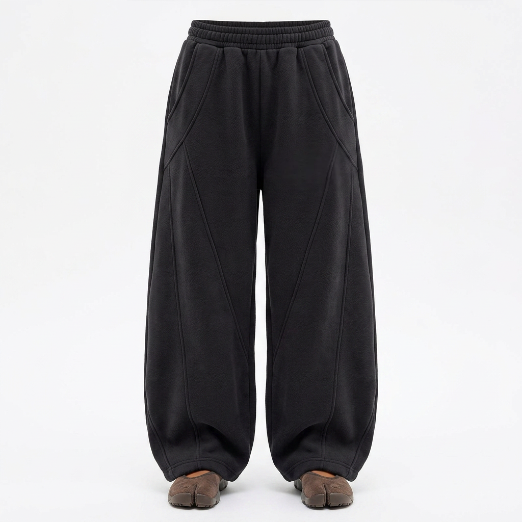 PANTALON DEPORTIVO BAGGY  (Negro)