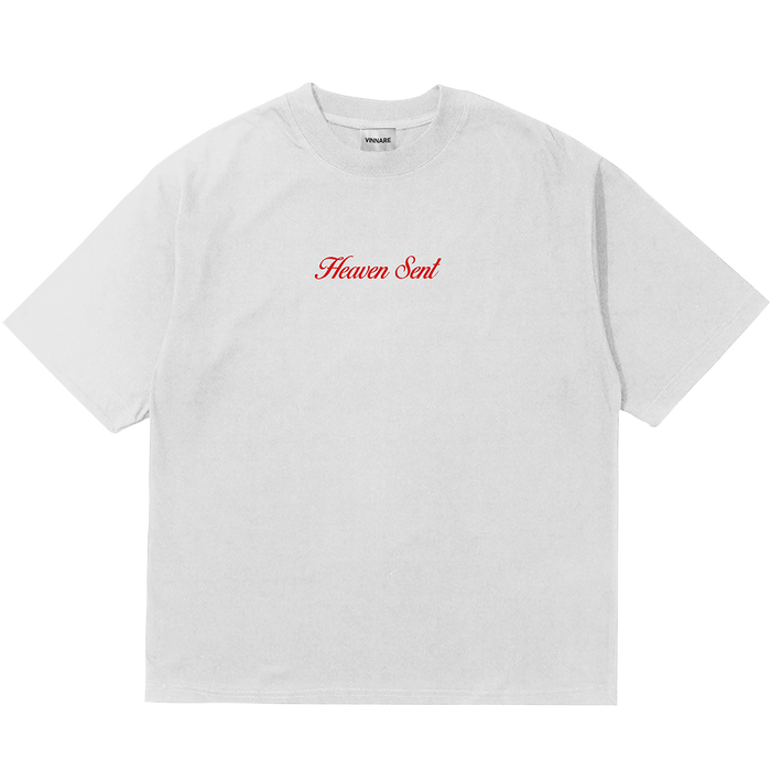 REMERA BLANCA SUNSET OVERSIZE