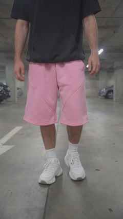 BERMUDA BAGGY ROSADO PASTEL / EXCLUSIVA