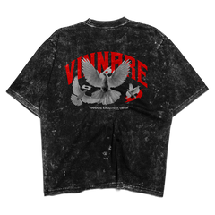 REMERA WASHED VINNARE PEACE