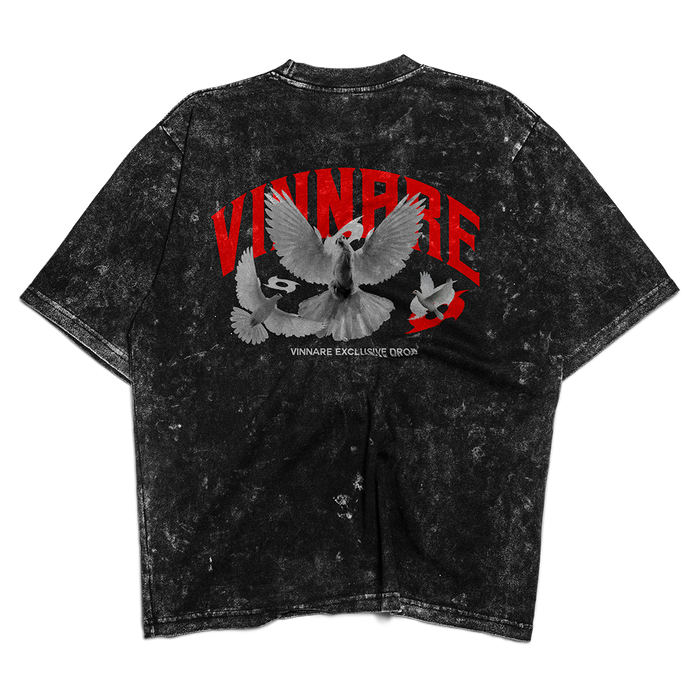 REMERA WASHED VINNARE PEACE