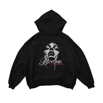 HOODIE "BEYOND LIMITS" NEGRO