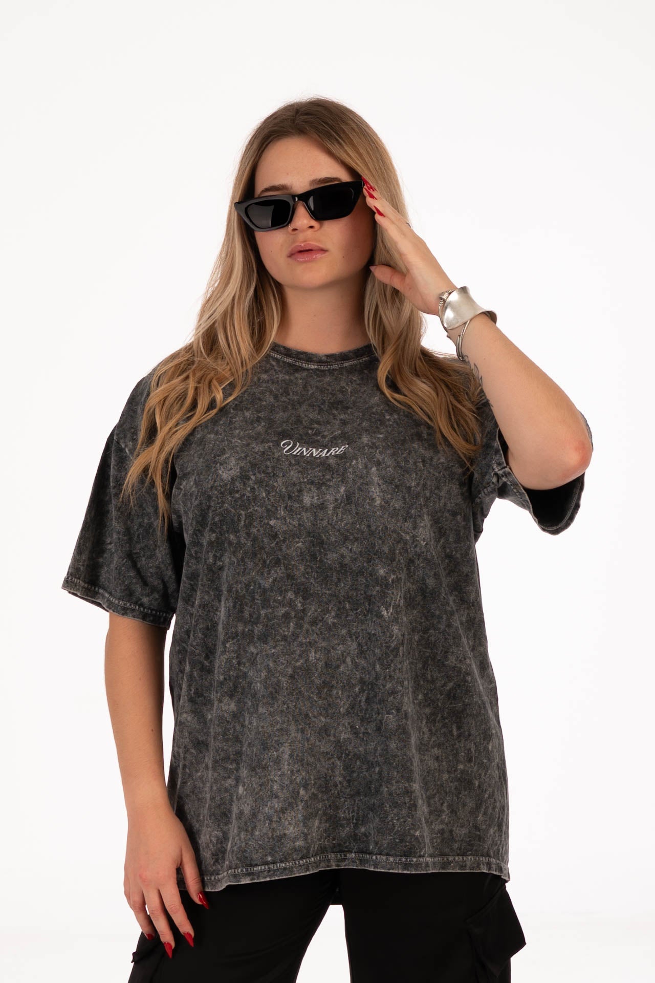WALKING REMERA OVERSIZE WASHED
