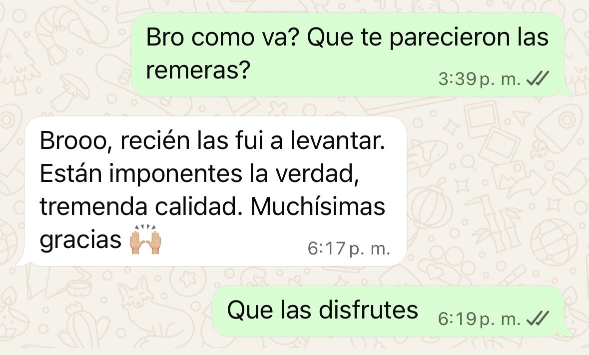 Reseña de cliente
